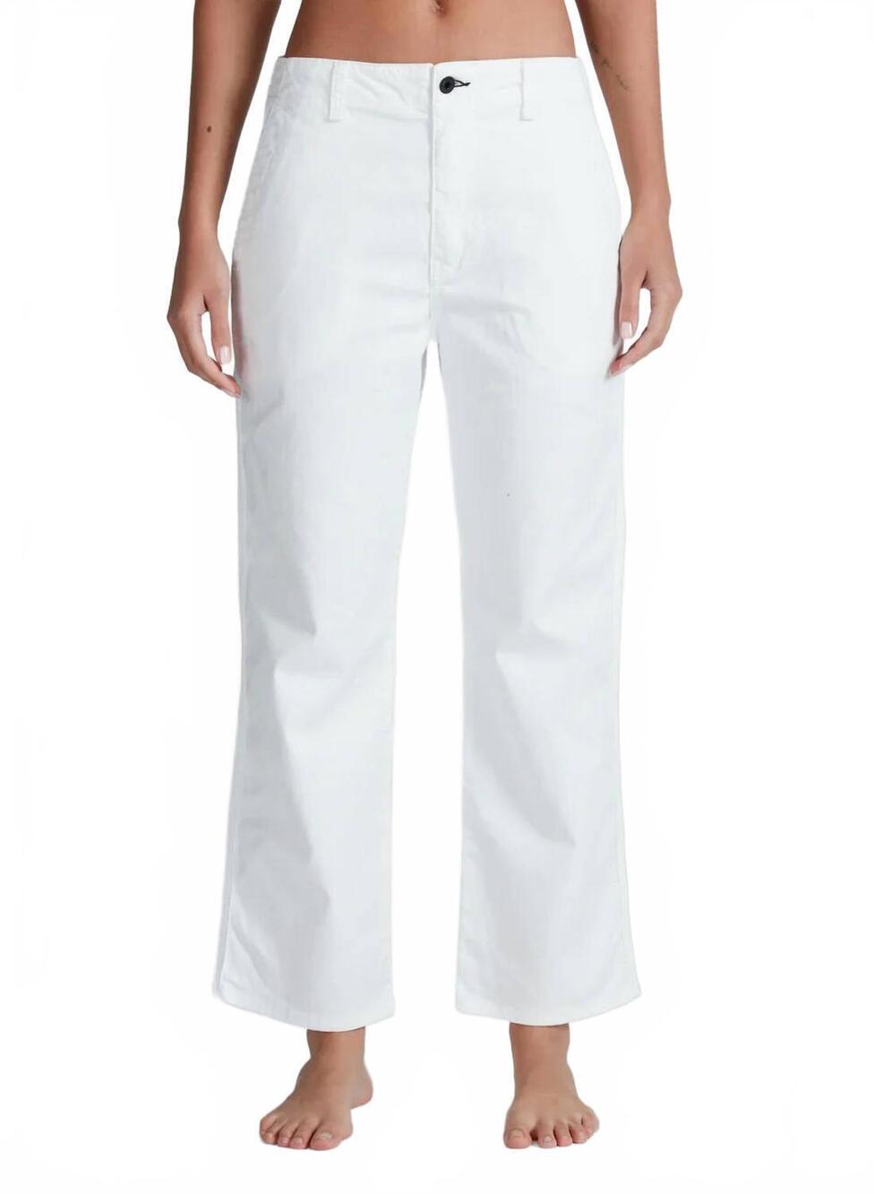 NEW ASKK NY tomboy pants in ivory